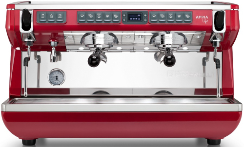 Кофемашина рожковая NUOVA SIMONELLI APPIA LIFE 2GR TIMER 220V RED+HIGH GROUPS+ECONOMIZER