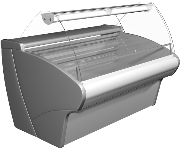 Витрина морозильная CARBOMA G110 SL 2,0-1 (ВХСн-2,0ш CARBOMA G110) RAL9006