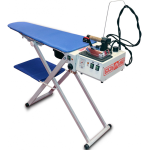 Стол гладильный,  960х530х1720мм, столешница подогреваемая, парогенератор, вакуумный прижим ВЯЗЬМА 108181