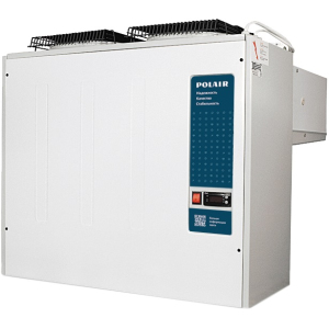 Моноблок морозильный настенный, для камер до  56.00м3, -25/-15С, ранцевый, возд.охлаждение конденсатора, R404a, зимний комплект -30С Polair 134302