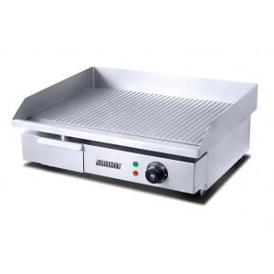 Поверхность жарочная электрическая, настольная, 1 зона гладкая композитная, без борта Airhot 181194