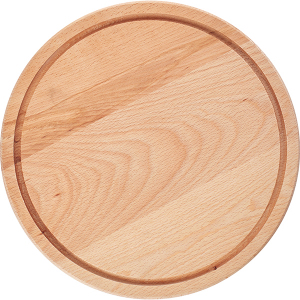 Доска разделочная L 32см w 24см h 1,5см в виде бочки PPwood 196460
