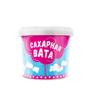 Сахарная Вата в пластиковом стакане с крышкой, апельсин, 50г. IML Горячие крендели 211936
