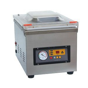 Машина для вакуумной упаковки, настольная, 1 камера 441х449х170мм, управление электронное, 1 шов 410мм, насос 12м3/ч, газ Hurakan 220790