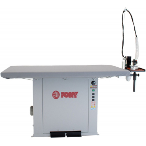 Стол гладильный,  960х530х1720мм, столешница подогреваемая, парогенератор, вакуумный прижим PONY S.p.a. 227761