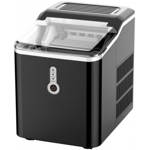 Льдогенератор для кускового льда, 193кг/сут, бункер 110кг, вод.охлаждение, корпус нерж.сталь, форма "кубик" L 28х28х32мм, R290 Viatto 232690