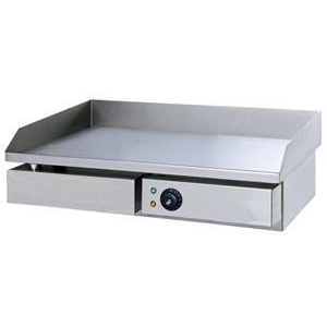 Поверхность жарочная электрическая, настольная, 1 зона гладкая композитная, без борта STARFOOD 236619