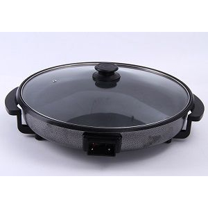 Поверхность жарочная электрическая, настольная, 1 зона гладкая композитная, без борта Hurakan 244476