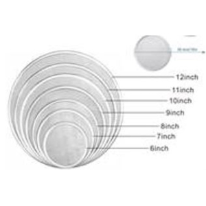 Скрин (сетка) для пиццы D 36см алюминий Enigma Cookware 288186