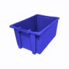Ящик L 60см W 40см H 30см конусный, пластик синий