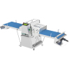 Тестораскатка электрическая ROLLMATIC R65AХ-T/14+FUMIGATED CRATE+CUTTING ROLLER FOR CROISSANT CUT H280MM