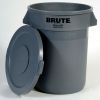 Крышка для контейнера BRUTE (63061) полиэтилен серый RUBBERMAID FG263100GRAY